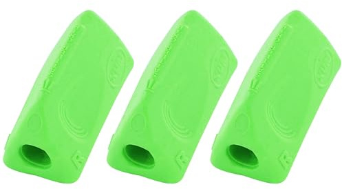 KUM - Supporto per la scrittura Sattler Tri Grip, verde, confezione da 3 | Portamatite per destrimani e mancini, favorisce una postura ergonomica durante la scrittura