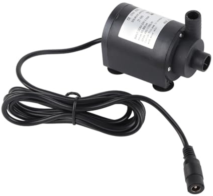AJUNJIIL DC 24V 1100L/H Warmwasser-Umwälzpumpe, für schwanzlosen Motor des Sonnensystems, hoher Aufzug 7m, für Haus heizungs system, energie effiziente Wasserpumpe