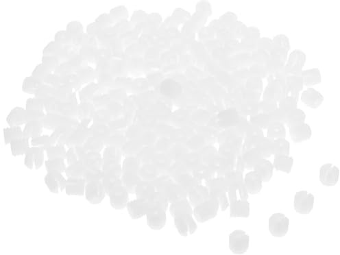 HOLIDYOYO 200 Goujons de Charnière en Nylon Plastique Solide 4x9 Mm Filetage, Inserts pour Charnières D'armoire, Fixation Solide pour Portes de Placard la Cuisine et Salle de Bain, Kit 200