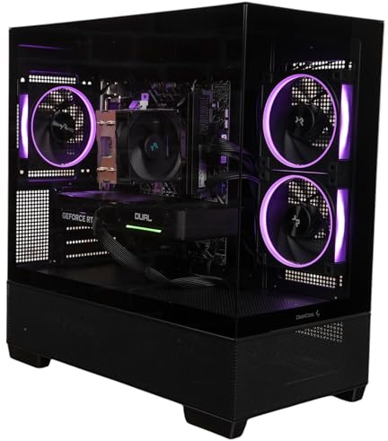 ZeroLag Gaming PC Intel i5 14th Gen, Nvidia RTX 5060, 16GB DDR4 RAM, 1TB NVMe SSD, 80+ PSU, Wi-Fi/Bluetooth, Windows 11 Pro, ARGB Case