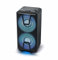 Muse DJ Party Box - Altavoz Bluetooth portátil con Reproductor de CD, emparejamiento estéreo, Luces de Cambio de Color y batería incorporada, 150 W, Color Negro (M-1820 DJ)