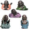 5 Stil schöne Buddha-Statuen kleine Mönch Figur Keramik Buddha-Skulptur Feng Shui Ornamente Home Decoration