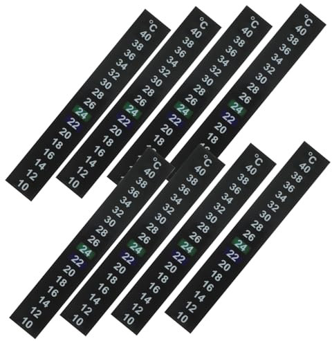 Hemobllo 15 pegatinas de termómetro – grado Celsius – Termómetro digital para fermentación, cerveza, vino, cerveza, Kombucha o acuarios