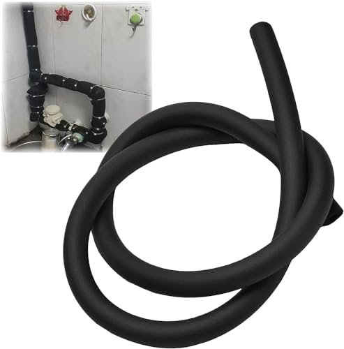 Rohrisolierung aus Schaumstoffrohr, Rohrisolierung Rohrisolationsschaumschlauch for Klimaanlage im Freien, heiß, 16 mm, 28 mm, 42 mm, 45 mm, 48 mm (Größe: T 20 mm x 43 mm x 2 m) ( Size : T 13mm x 16mm