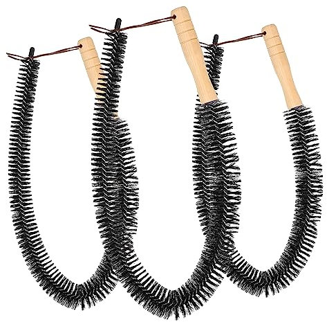 GOOHOCHY 3pièces Brosse De Nettoyage Pour Radiateur Brosse Multi-usage Pour Sèche-linge Et Lave-linge Élimine La Poussière