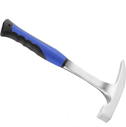 JAPCHET 29oz Rock Pick Hammer, Geological Brick Hammer, Non Slip Handle Forged Hammer