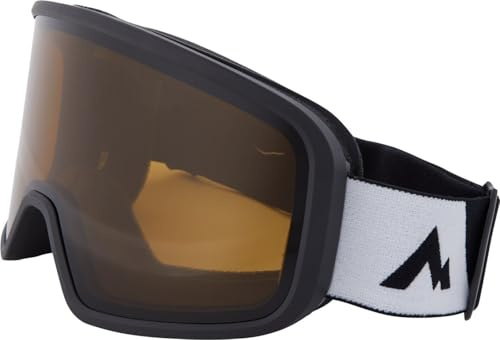 McKinley Bold Vidospec2 - Gafas de esquí para hombre, color negro y blanco, talla única