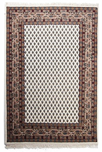 Nain Trading Indo Sarough Mir 60x120 Handgeknüpft Orientteppich Läufer Teppich Wolle Indien