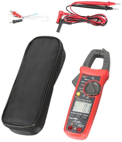 Multímetro para pinza digital medidor con datos de retención de luz de la linterna función de tensiones medidor electricista