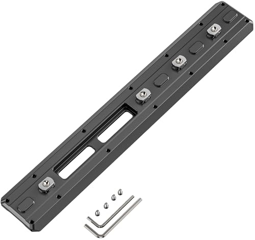 WEYLLAN MLOK Arca Swiss Snabbspänne i svansform kompatibelt med olika stativ, sfäriska huvuden, kompatibelt med Arca Swiss RRS-svans (MLOK-240)