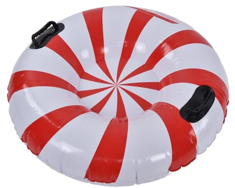 Juguetes de tubo de nieve – Alto rendimiento en forma con, Versátil, Ergonómico, Asas Inflables Resistente para Adultos y Desde 3 | Multiusos Outdoor Indoor Utility
