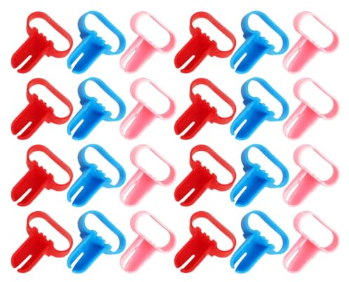CTIRCHIU 30 Unidades Herramienta para Atar Globos de Látex y Gas Ligero, Cierre Rápido y Ahorro de Material Plástico Ligero para Decoración de Bodas y Shower