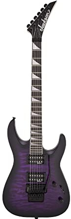 Jackson JS32Q Dinky DKA Transparent Purple Burst - E-Gitarre