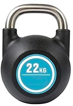 Kettlebells AGYH Stahlguss, Profi-Krafttraining, Core Training, Muskeltraining, 8kg/10kg/12kg/14kg/16kg/18kg/20kg/22kg/24kg (Size : 22kg/48.5lb)