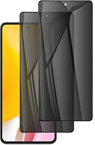 Meeter für Xiaomi Redmi Note 12 5G Sichtschutz Panzerglasfolie, [2 Stück] Anti Spy Displayschutzfolie,Privatsphäre Schutzfolie 9H Härte Gehärtetes Glas Folie Blasenfrei Blickschutzfolie