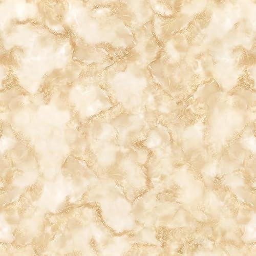 Visario Küchenfolie robust, Dekor Folie Marmor beige hitzebetändig, selbstklebend, aluminiumbeschichtet 5 m x 60 cm abwischbar 3000-S Art. 3180