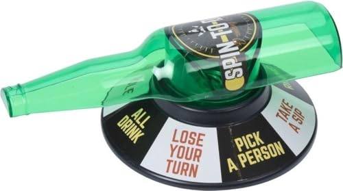 Kostenloses und einfaches Trinkspiel Roulette Bottle Spin Unisex Grün