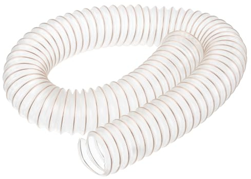 PATIKIL PU Flexibel Staubsauger Schlauch 50mm ID 1M Länge Absaugschlauch | Verwendung mit Staubsammlern, für Industrielle Holzarbeiten Reiniger Kupfer Ton