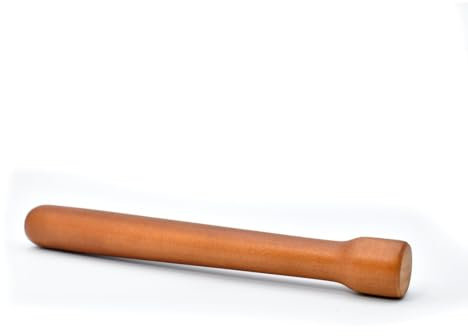 Chabrias Ltd Wooden Muddler for Cocktails – Durable Wood Ice Crusher Stylish Mojito Bar Tool Handy Cocktail Muddler- Perfect Masher Kitchen Garlic Avocado Herbs and Fruits (10'' / 25cm)