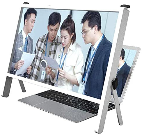 GeRRiT Magnifier screen magnifier for laptop Laptop Screen Magnifier Protector Holder 22,Foldable Computer Laptop Phone Holder Stand Physical Magnifying Glass,3D Phone Screen Magnifiers H