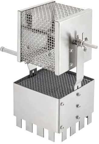 UZIAH Manual Coffee Bean Roaster Machine with Handle, Coffee Bean Roaster Baking Machine 360° Rotation, Coffee Bean Roaster for Coffee Beans Peanuts Cashews