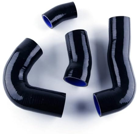 Refrigerante Manguitos Compatible con VW para Golf para R para GTI MK7 2.0 Kit De Mangueras De Silicona para Radiador De Motor De Coche