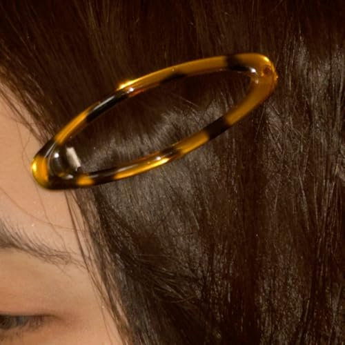 Vintage Leopard Print Hair Clip Leopardenmuster Haarspangen Damen Haarklammer Leoparden Haarspange Haarnadeln Haarschmuck Bernsteinfarbene Haarclips Mädchen Hair Accessoires Haarclip Haarklammern,8pcs