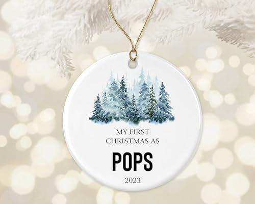 Weihnachtsbaumschmuck 7.3cm, Mein Erstes Weihnachten Weihnachtsanhänger Lustige Christbaumschmuck Anhänger Personalisierte Weihnachtsschmuck Für Party Hausdeko Neujahr Geschenk