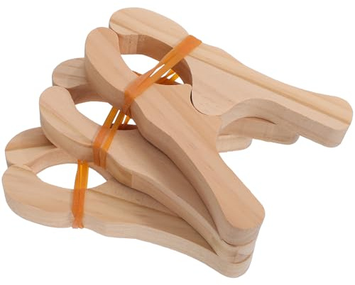 JOINPAYA 3pcs Wooden Clip Toy Handmade Play Clips for Boys and Girls Fort Building Large Clothes Pins Jumbo Wood Clamps Suitable for Beach Blanket and Crafts