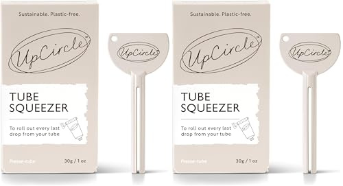 UpCircle Tube Squeezer Key - 100% Plastic-Free + Metal Perfect Way to Get Every Last Drop - Sustainable Bathroom Accessory (Pack of 2)