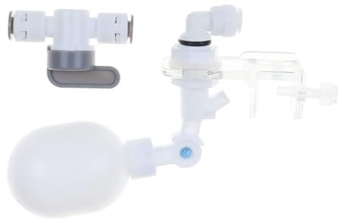 QXSJEDYCH Auto Aquarium Water Changer Kit Power Free Fish Tank Float Ball Valve Type, Auto Water Filler Water Level Controller 1/4 Inch