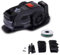 Scheppach Black Edition Rasenmähroboter RRMA500APP brushless | Rasenfläche 500 m² | Schnittbreite 160 mm | Schnitthöhe 20 – 50 mm | Steigungen bis zu 25% möglich | inkl. Zubehör