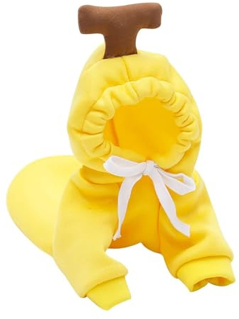 Christmas Dog Sweater for Girl Dogs - Cute Holiday Sweatshirt Warm Pet Clothes for Small Medium Large Teacup Puppies Chihuahua(Yellow,S)