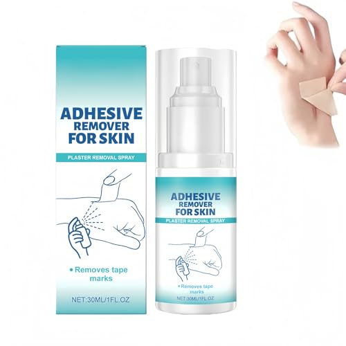 Me/dical Adhesive Remover Spray,Plaster Remover for Skin,Skin Adhesive Remover,Glue Remover Spray That Remove Adhesive Residue,Suitable for Removing Sticky Glue Such as Plaster,Bandages