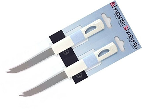 2er Set Tomatenmesser mit Wellenschliff