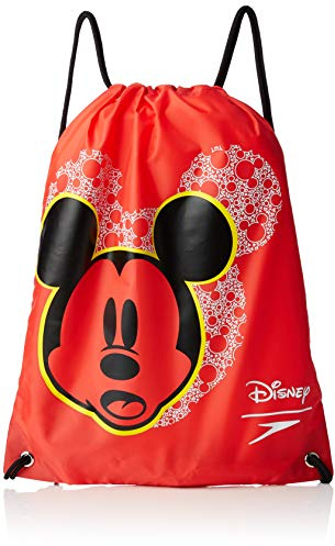 Speedo Disney Wet Kit Tasche für Kinder, Mickey Risk, Rot/Schwarz, Einheitsgröße