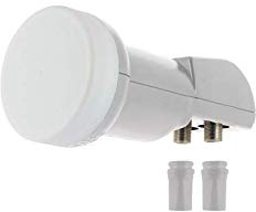 sedea LNB Twin TÊTE DE Parabole Compatible HD 4K France Astra TNTSAT EUTELSAT 5W FRANSAT