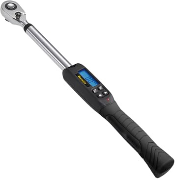 Durofix RM607-4S Clé dynamométrique numérique 1/2 (9,9 à 30,2 lbs) avec buzzer et LED Flash Notification - Normes ISO 6789 avec certificat d'étalonnage
