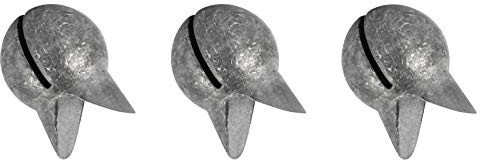 Dr.Fish 100 Pack Removable Split Shot Weights Lead Fishing Sinkers Fly Fishing Line Sinkers Reuseable Clip On Weights Freshwater Saltwater 1/4oz