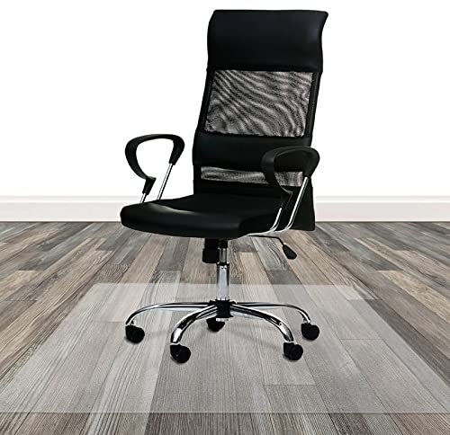 Bodenschutzmatte ECO-MAT aus PET - transparente Stuhlmatte für Hartböden - 100% ohne BPA & Phthalate - Geruchsfreie Bürostuhl Unterlage aus recyclebarem Material (116x150 cm)