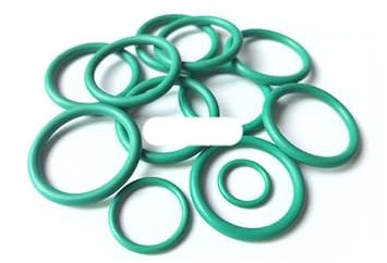 Grüner O-Ring aus Fluorkautschuk, O-Ring-Öldichtung, CS, 2,4 mm Außendurchmesser, 8–60 mm, 16 mm x 2,4 mm, 10 Stück, 2,4 mm