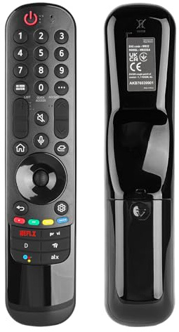 MR22GA MR22GN Voz Control Remoto Compatible con LG Smart TV 42LX1Q6LA 55LX1Q6LA 50UQ79006LA 65UQ79006LA 28TQ515S-PZ 28TQ515S-WZ 65ART90E6QA 50QNED7S6QA 65QNED7S6QA OLED77B26LA Sustitución Controlador