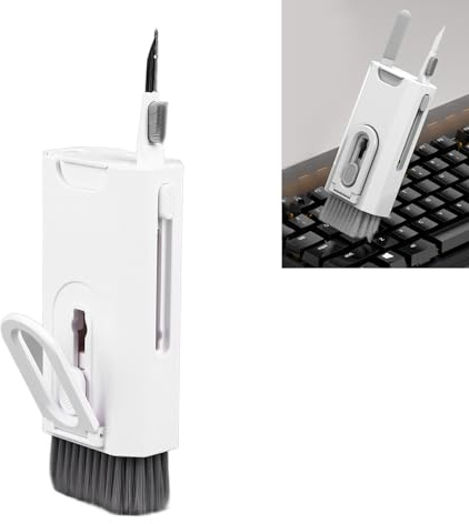 Jenngaoo Keyboard Cleaning Brush,8 in 1 Electronic Cleaner Kit Earbuds Cleaner Tool for Cleaning Laptop Keyboard Earbuds Camera Cellphones