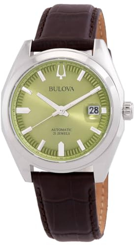 Bulova Automatisk klocka 96B427, silver, Rem