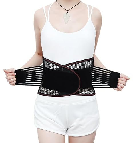 Befada Bauchweggürtel, Fitness Gürtel, Waist Trainer Verstellbarer Damen und Herren Formgürtel, Bauchgurt passend für Fitness, Übung und Alltag (L)