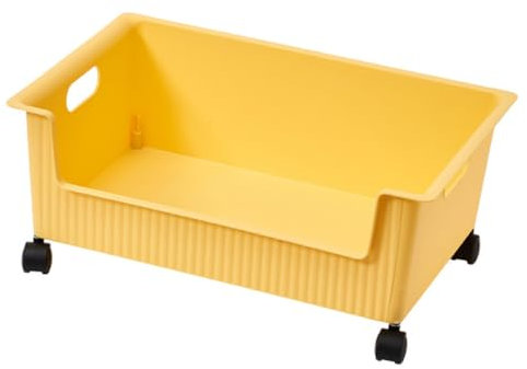 Luxshiny Kasten Schlafzimmer- mit Rollen Wohnheim Lagercontainer Buch Container buch box bücherbox Bücherregal für Kleinigkeiten