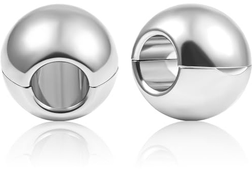 DOEARKO Pesi Dilatatore Orecchio 1 Paia Dilatatori Lobo In Acciaio Inossidabile Serpente Ear Hangers Expanders Piercing Gioiello per Uomini e Donne (Vintage-12mm-Argento)