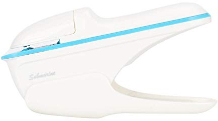 Stapleless Stapler, Staple Frees Paper Stapler Abs No Staple Stapling Machine Binding Hand Tool Book Paper Staple Stapler (Blanco)
