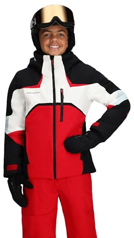 Obermeyer Mach 15 Jacket - Teen Boys - Red Fresno - Size L