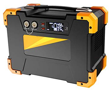 Generador solar portátil de batería de litio de respaldo con toma de corriente alterna de onda sinusoidal pura para uso en exteriores de emergencia